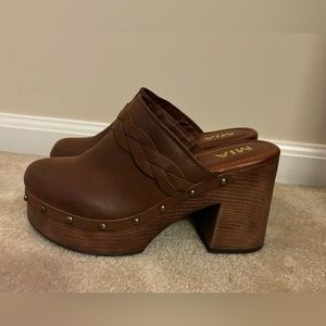 Chunky Platform Block Heel